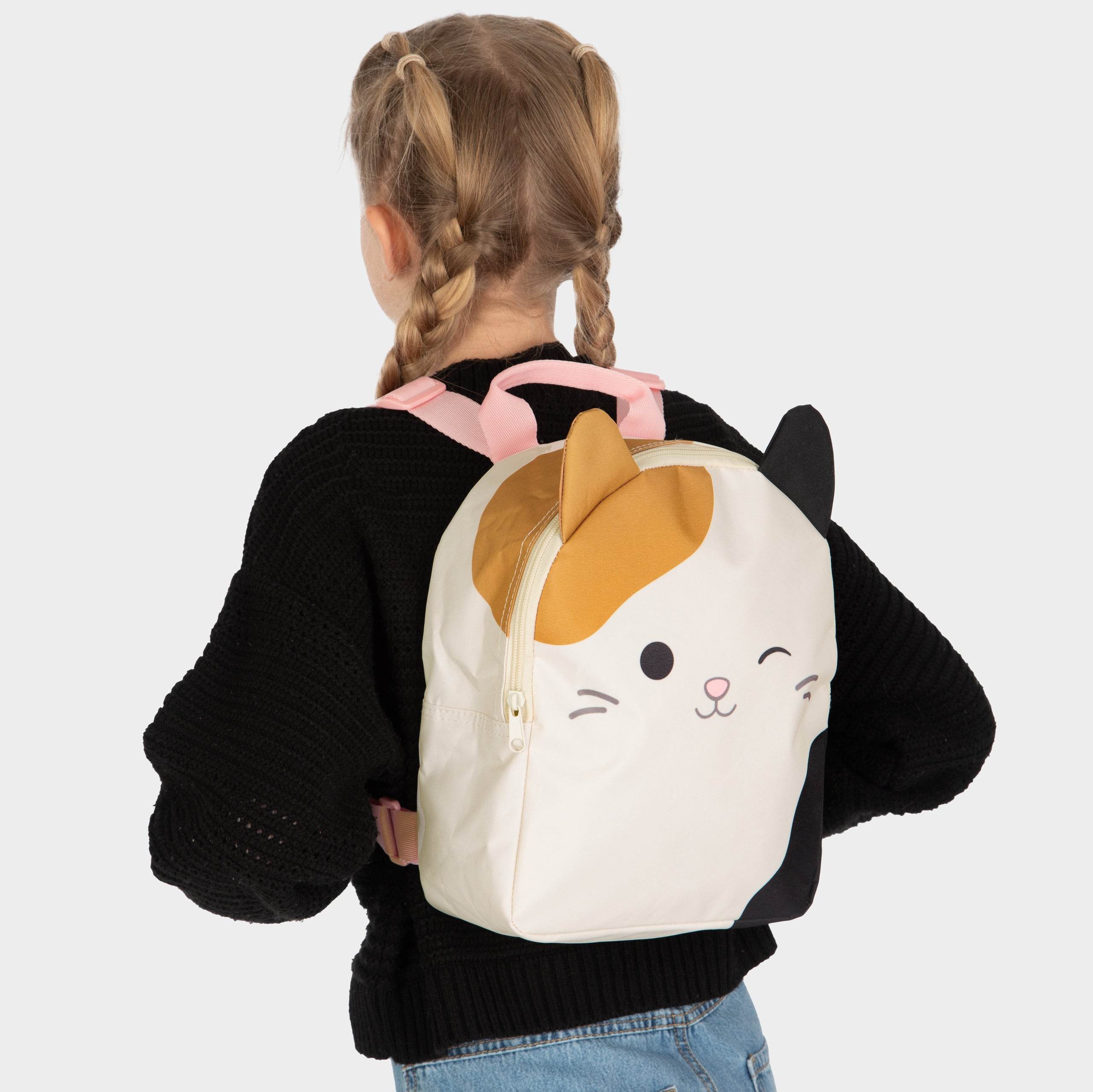 Squishmallows Cat Backpack - 3D Ears