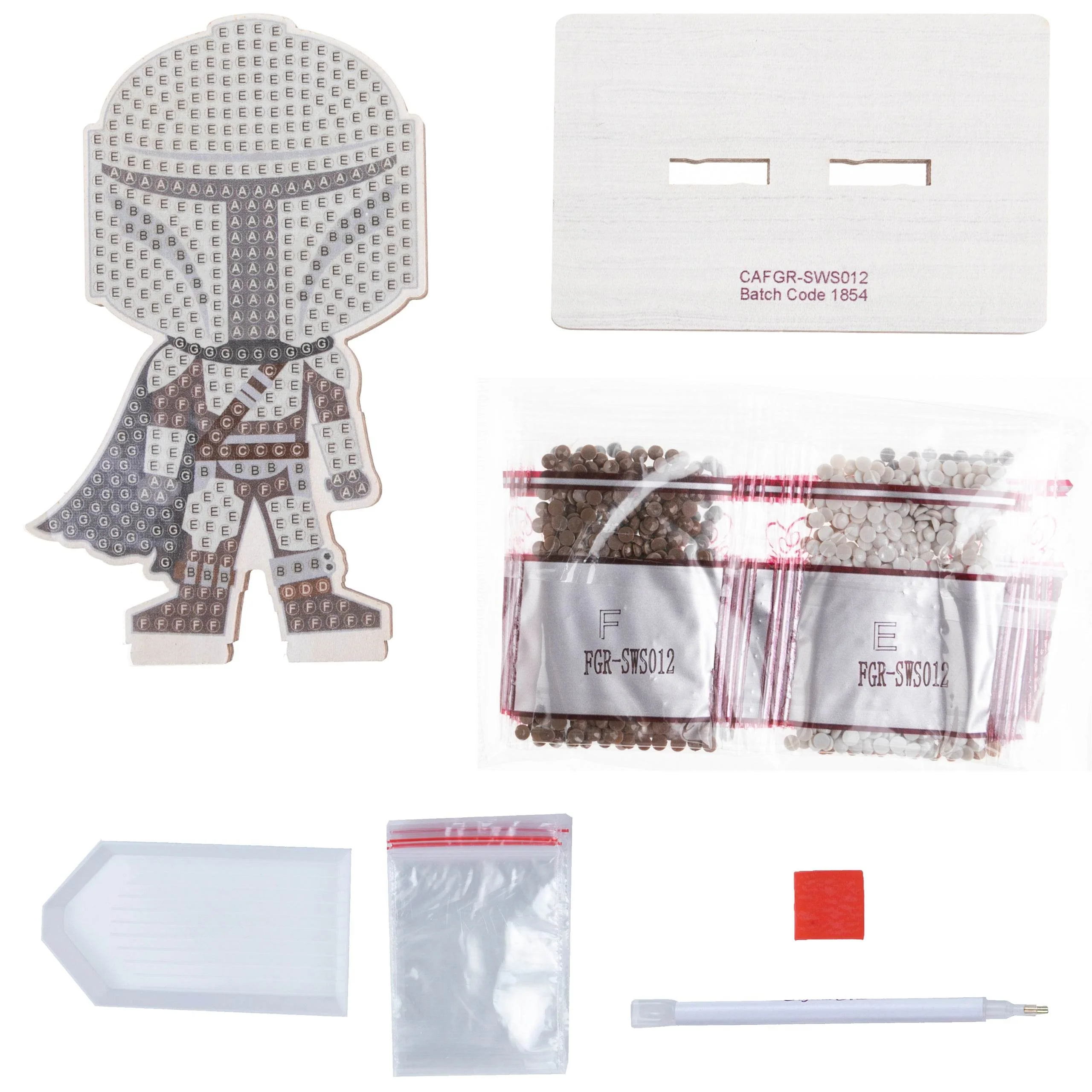 The Mandalorian Star Wars Crystal Art Buddy - Image 5