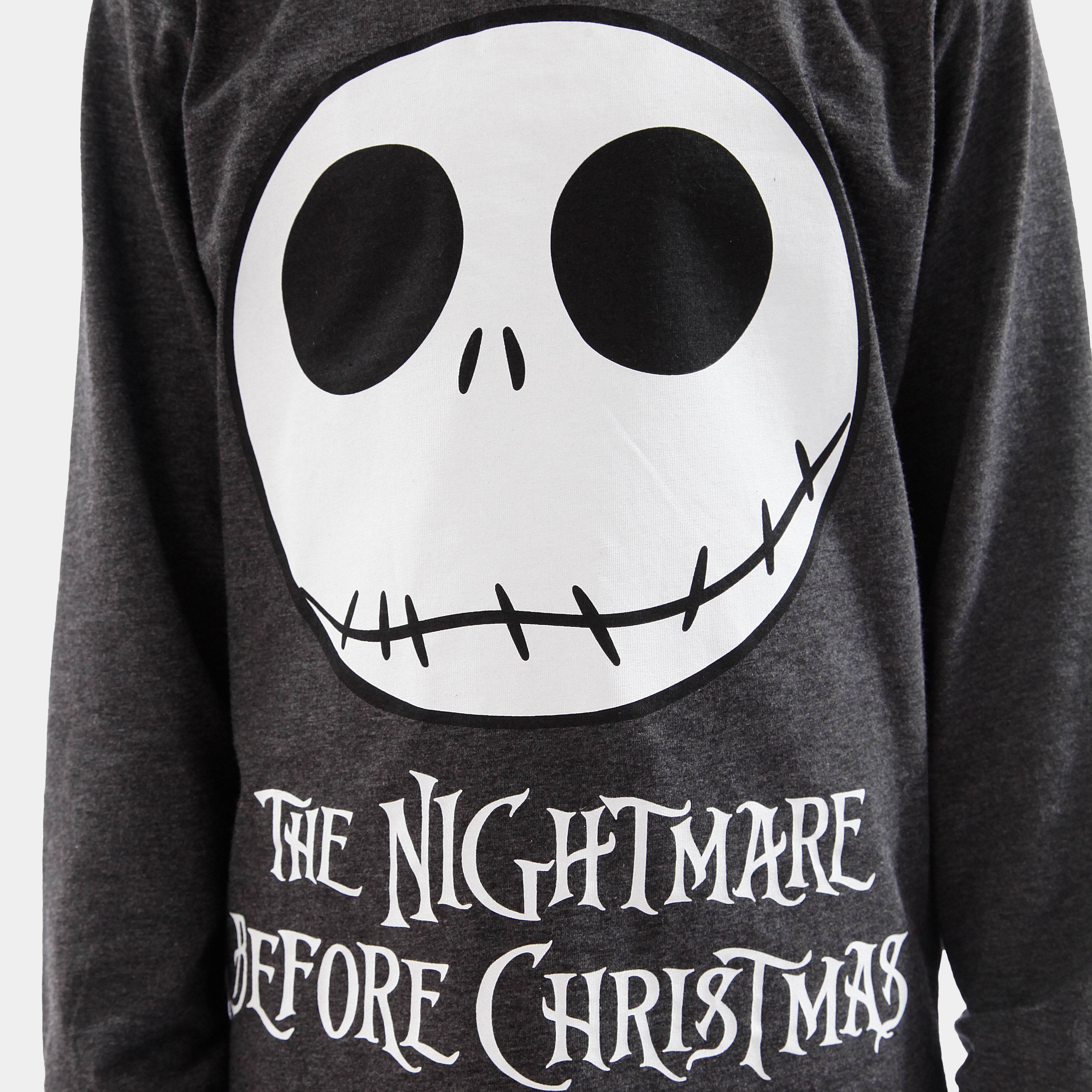 Nightmare Before Christmas Pyjamas BLACK AND ORANGE - Image 3