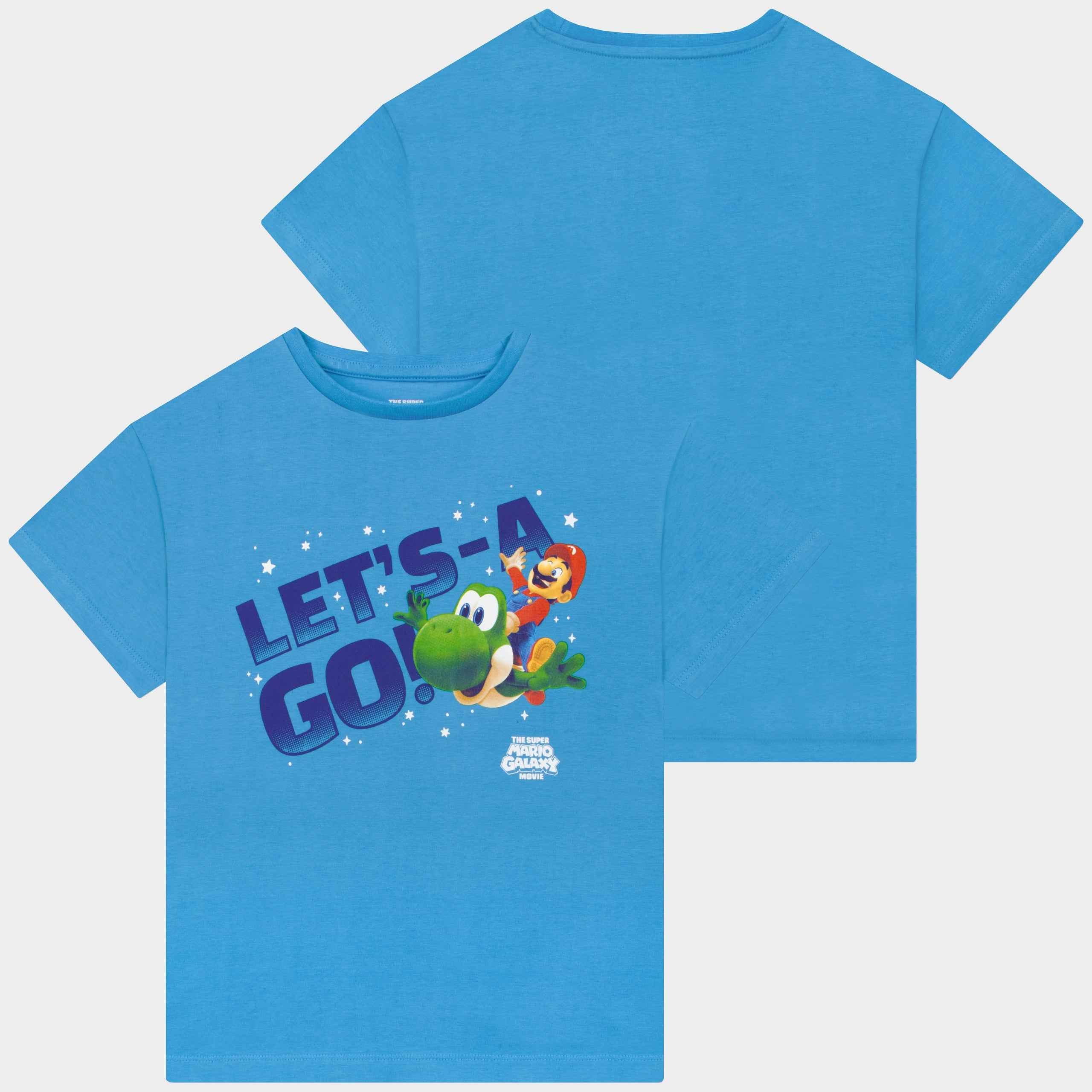 The Super Mario Galaxy Movie T-Shirt - Let's-A Go! - Image 5