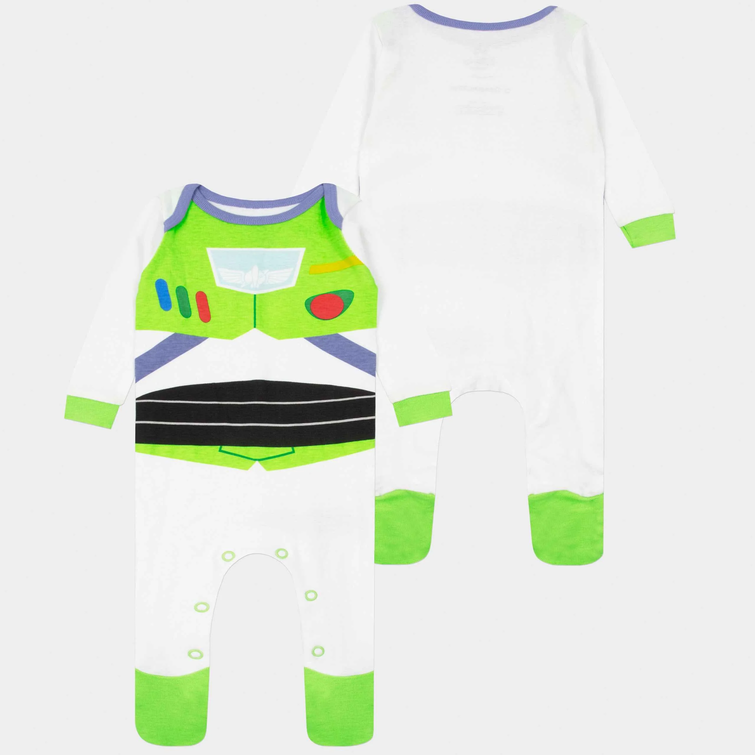 Toy Story Woody and Buzz Baby Sleepsuit - 2 Pack - Image 8