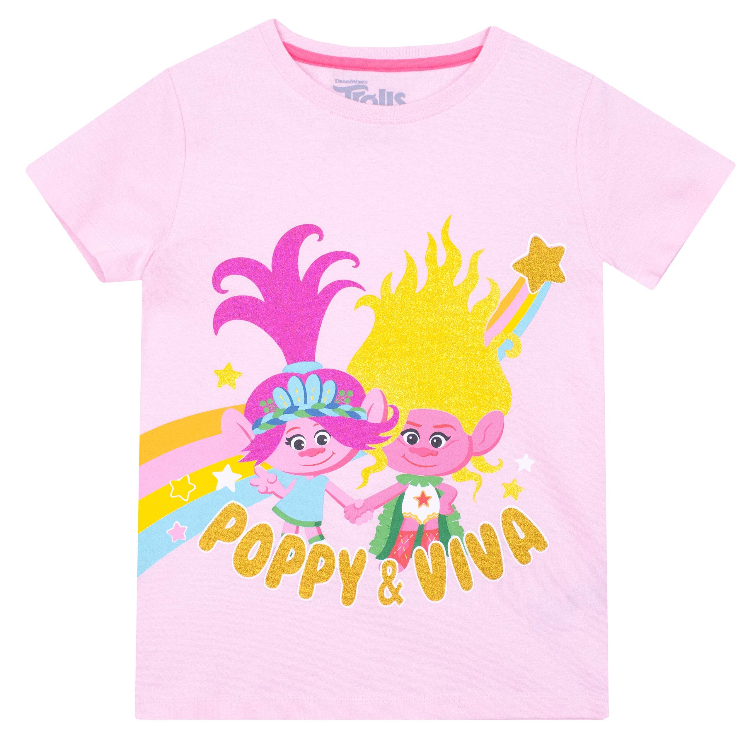 Trolls T-Shirt - Poppy and Viva - Image 4