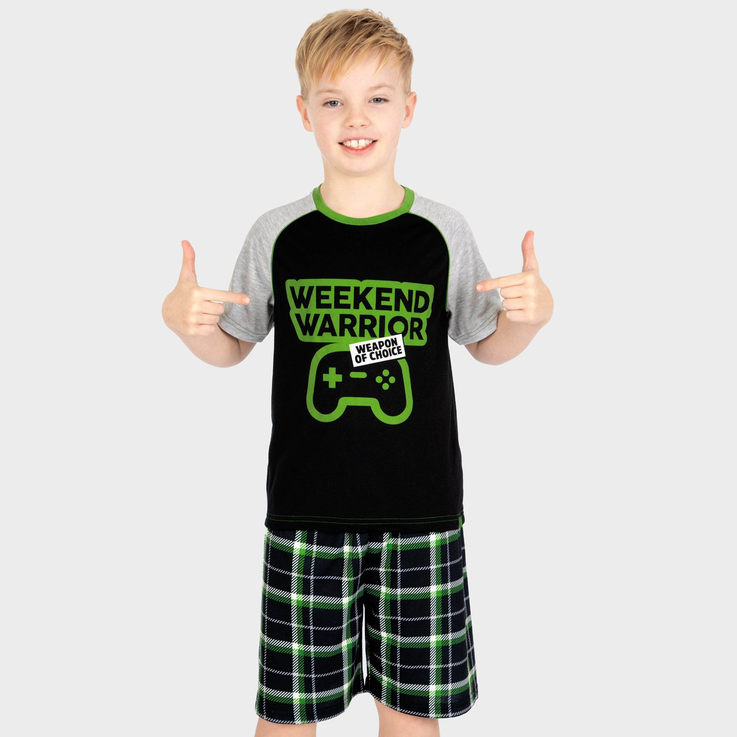 Harry Bear Weekend Warrior Gaming Pyjamas