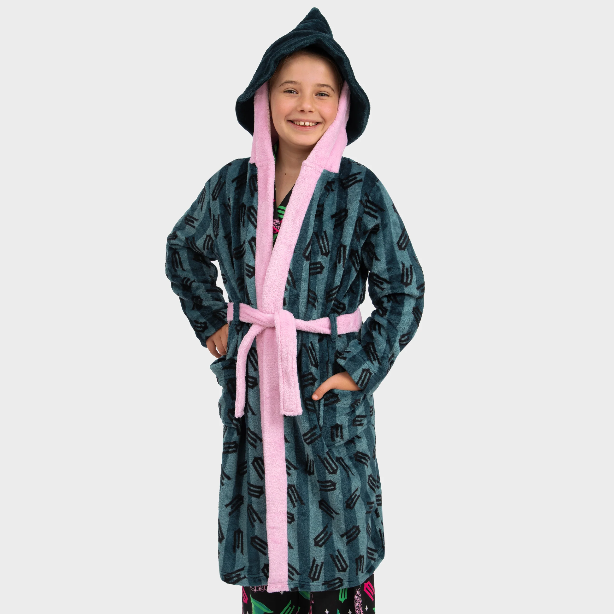Wicked Dressing Gown With Pointed Hood - Image 2