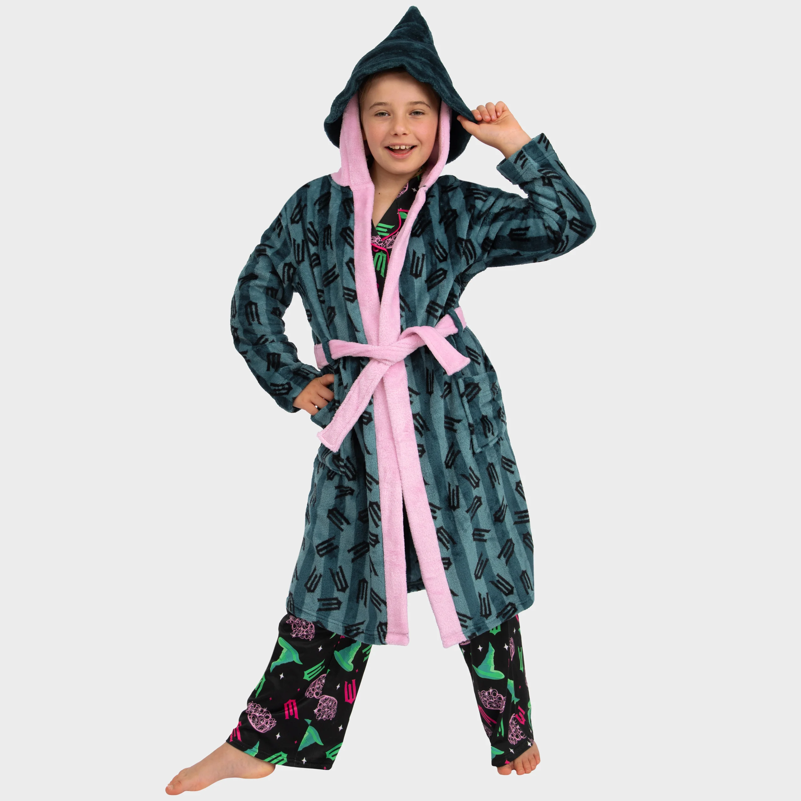 Wicked Dressing Gown With Pointed Hood - Image 6
