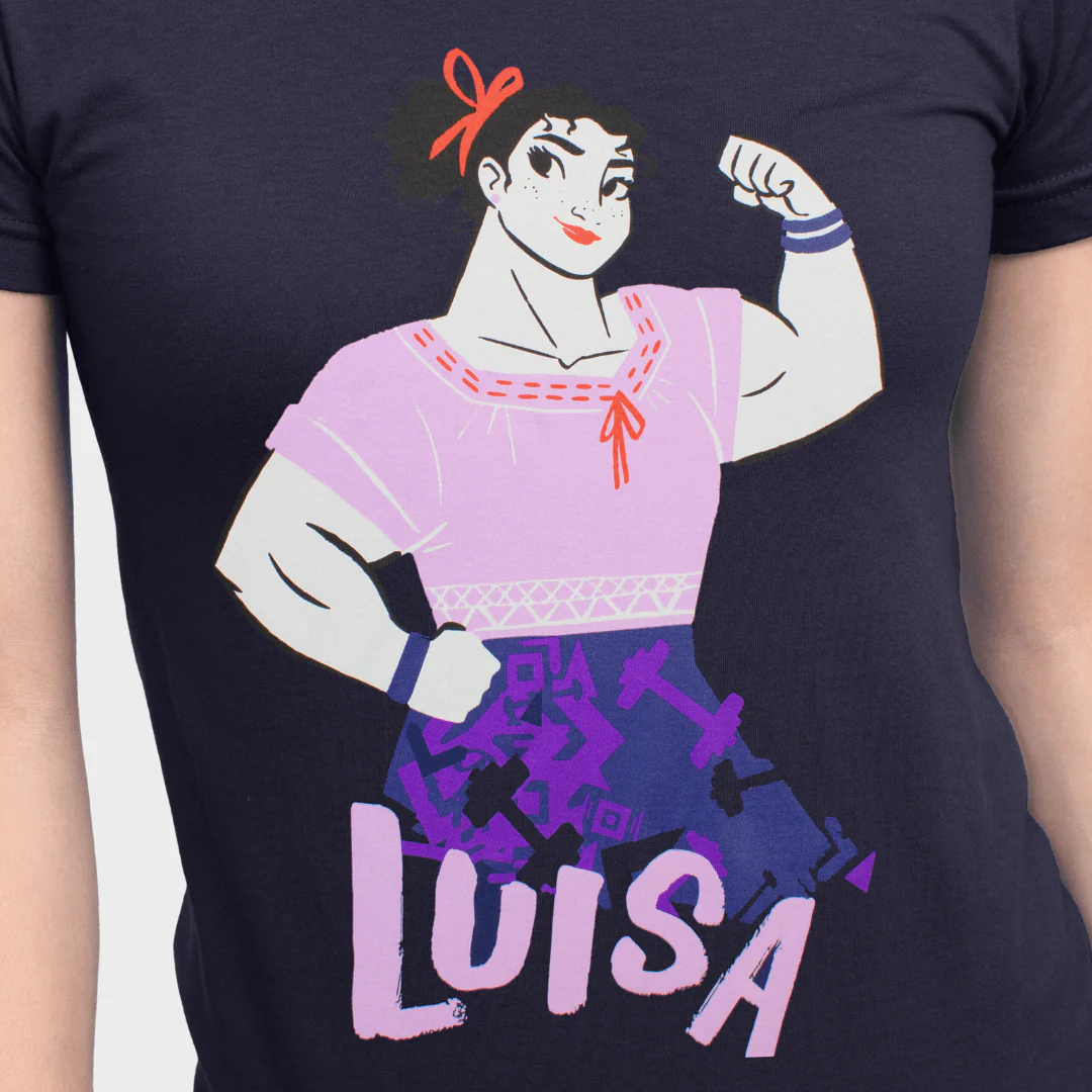 Womens Disney Encanto T-Shirt - Luisa - Image 2
