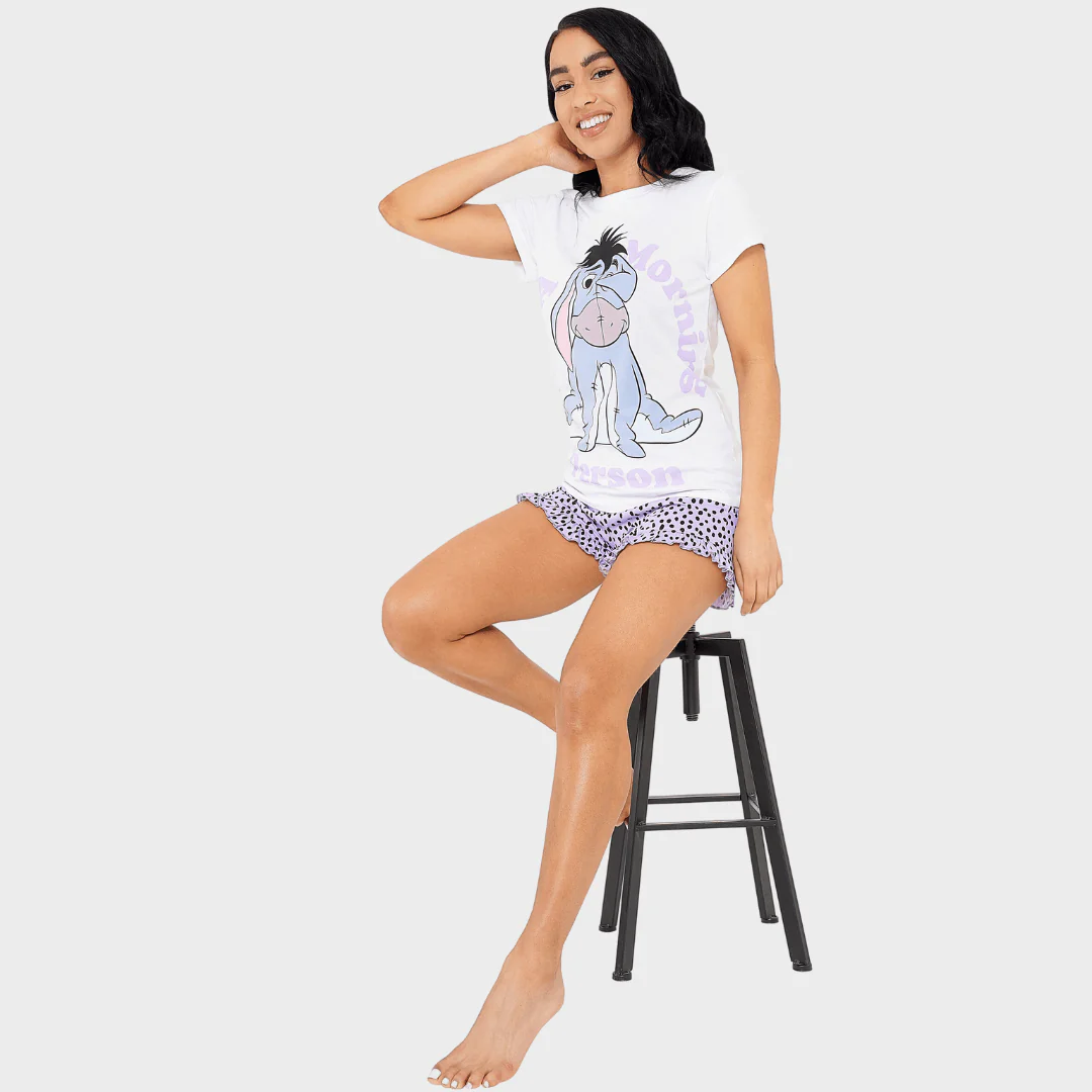 Womens Eeyore Short Pyjamas - Image 4