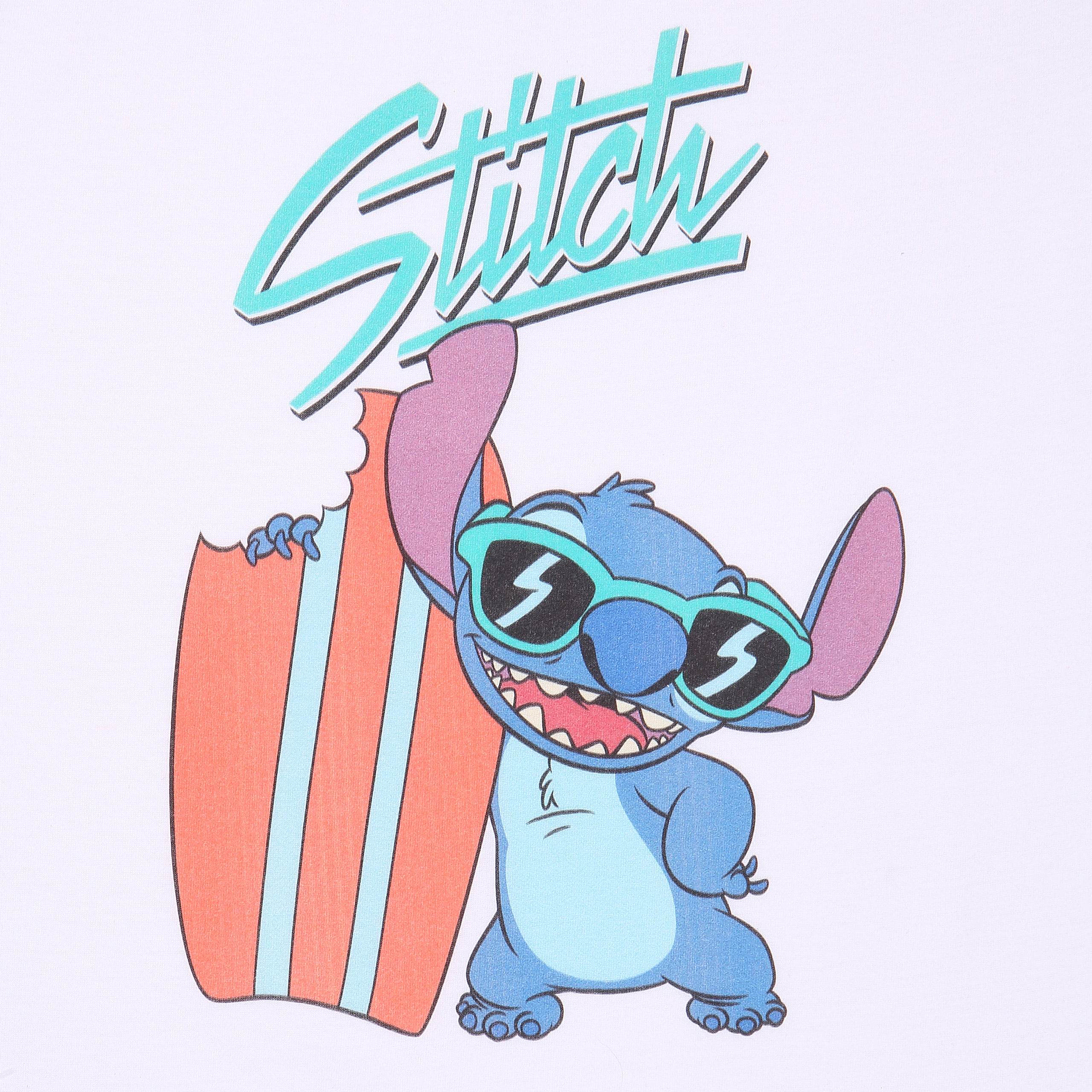 Womens Lilo & Stitch Surf T-Shirt - Image 3