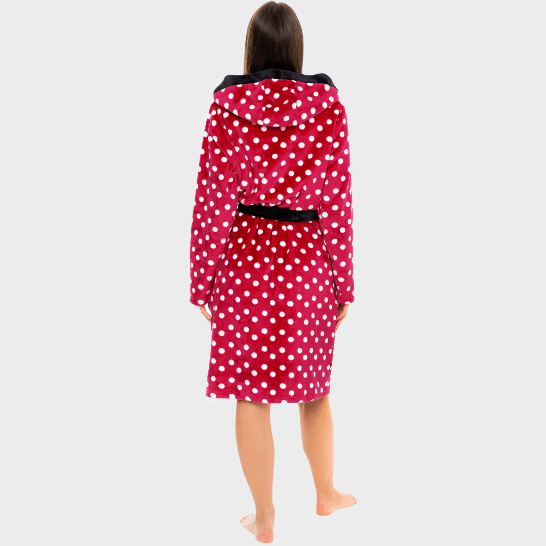 Womens Minnie Mouse Dressing Gown - Image 6
